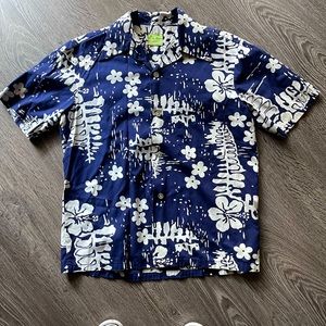 1960's Ui-Maikai Hawaiian shirt . 21"chest 27" length